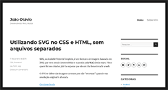 Desktop Screenshot of joaootavio.com.br