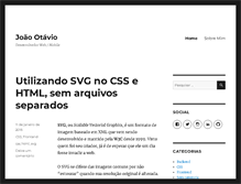 Tablet Screenshot of joaootavio.com.br